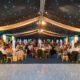 White Starlight Dancefloor inside marquee