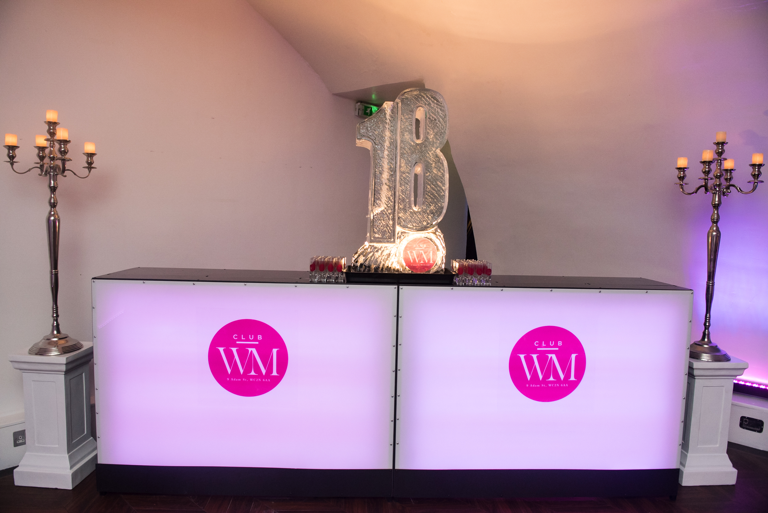 Double LED Bar with logo