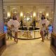 Mirrored Circular Bar Event Hire UK