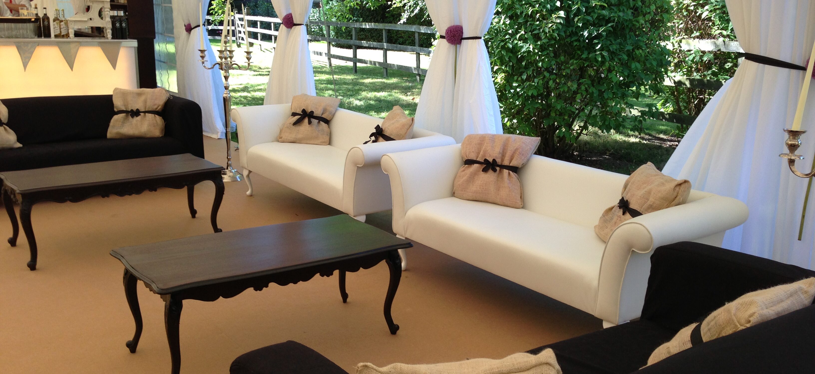 White Sofa Hire UK