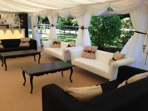 White Sofa Hire UK