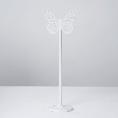 Butterfly Table Number Holder Hire
