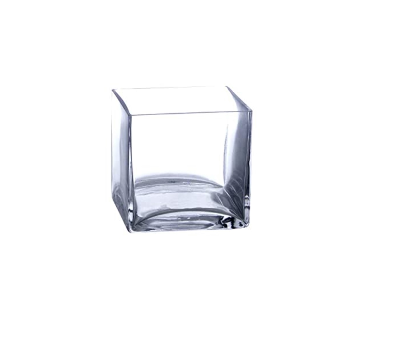 Glass Cube Vase Hire