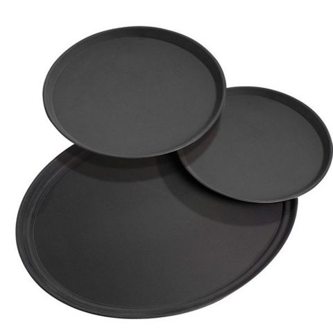 Black Service Trays - non-slip