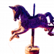 Carousel Horse Table Centerpiece Hire
