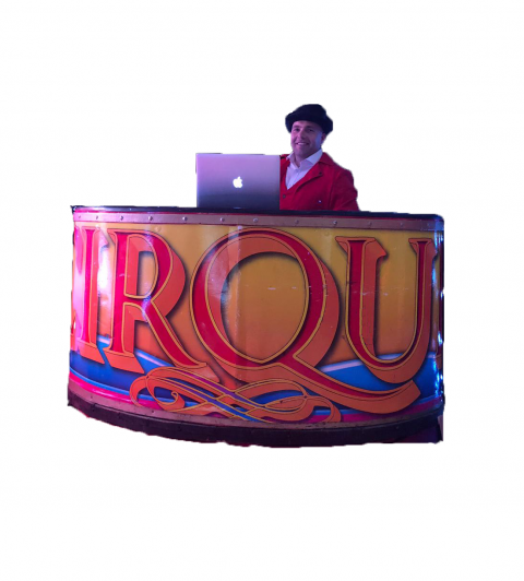 Circus DJ Booth Hire