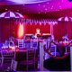 Red & White Umbrella Centerpiece Hire