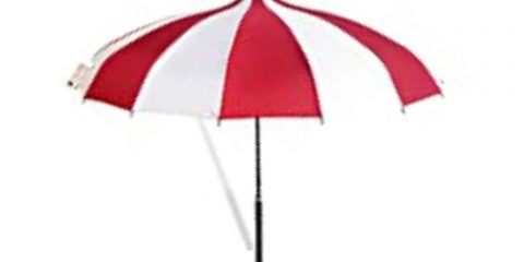 Circus Top Umbrella Centerpiece Hire
