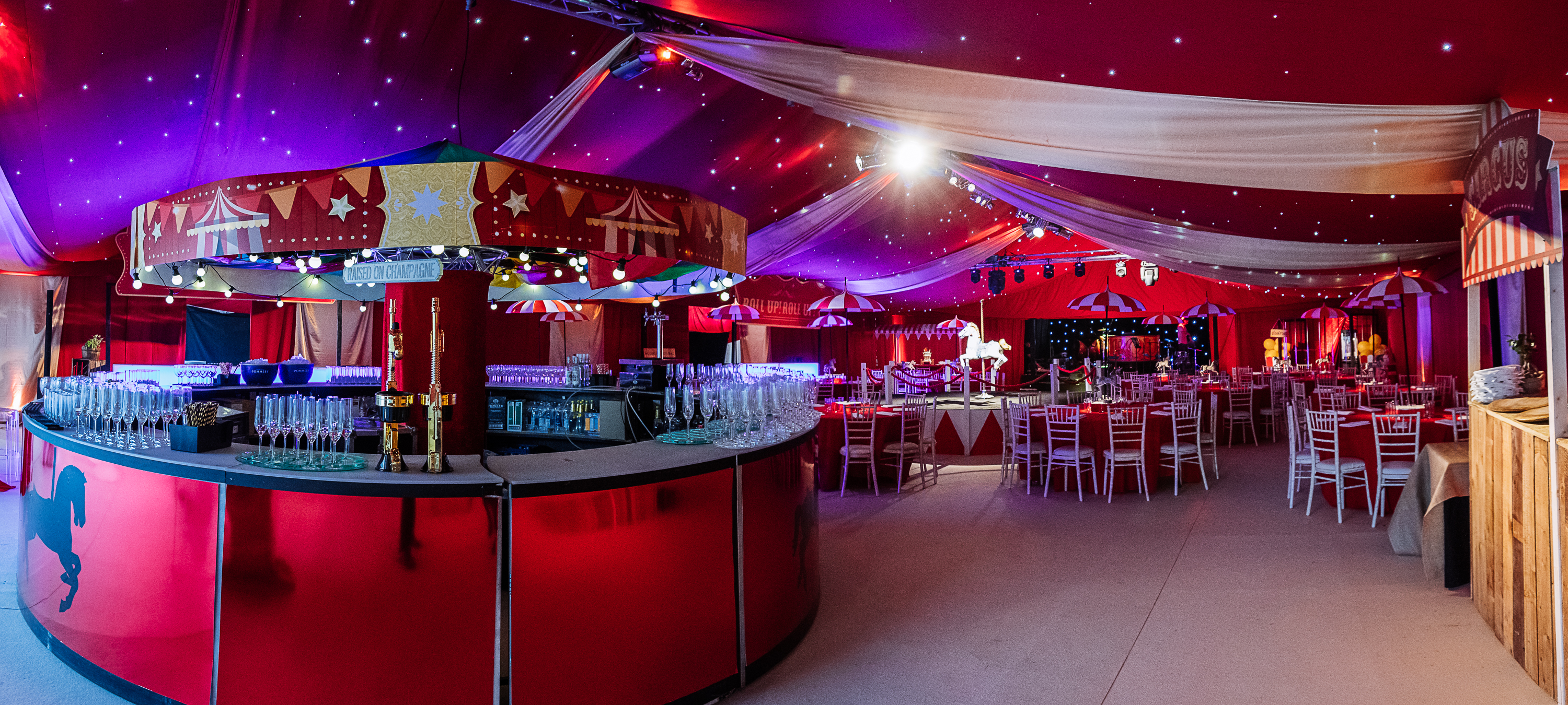 Fairground Circus Carousel Bar Hire
