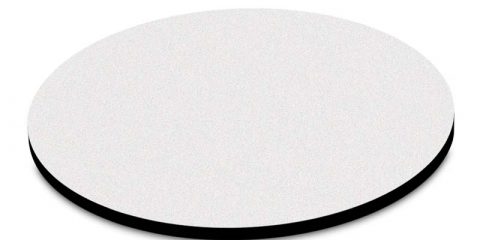 Mirror Acrylic Round Table Top Hire