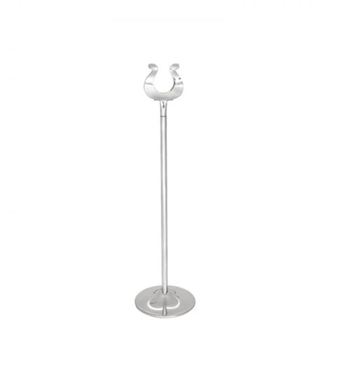 Silver Table Number Stand Hire