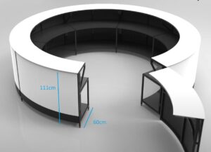 4m Circular Bar Dimensions