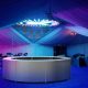 White Circular Event Bar (4m)