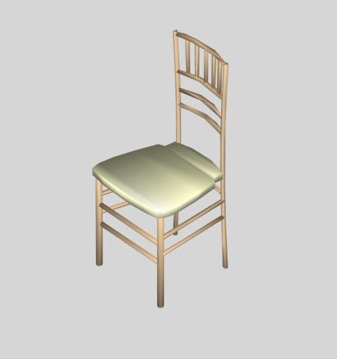 Limewash Chiavari Chair 3D