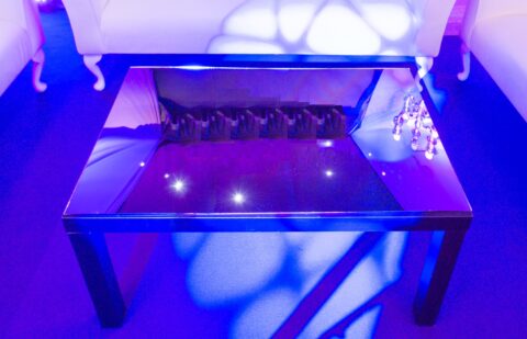 Mirrored Coffee Table